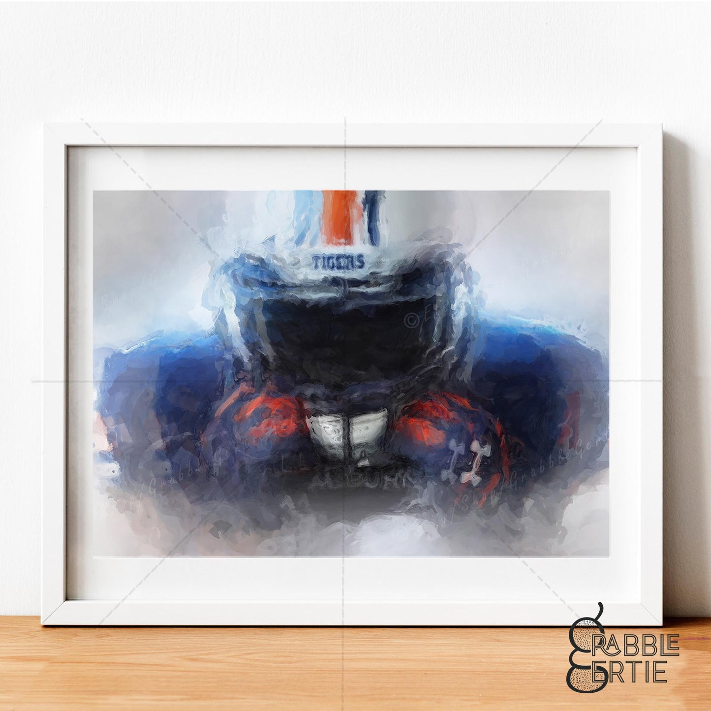 Auburn Football Original Art Print